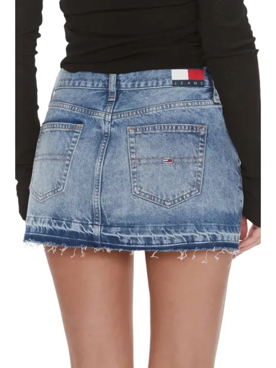 "Tommy Hilfiger Jeans Röcke im Sale | Tommy Hilfiger Jeans - Tommy Hilfiger Jeans Gonna Donna online kaufen"|Planet-Deluxe