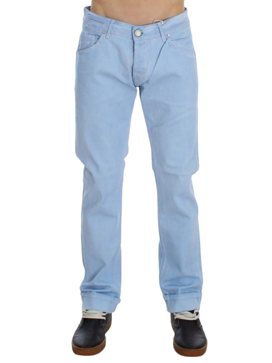 Jeans & Pants Elegant Low Waist Regular Fit Men's Jeans 160,00 € 8034166324535 | Planet-Deluxe