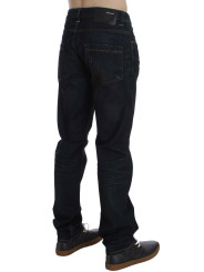 Jeans & Pants Elegant Straight Fit Dark Blue Jeans 160,00 € 8050246187432 | Planet-Deluxe