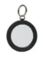 Schwarzer Calvin Klein Spiegel mit Kette