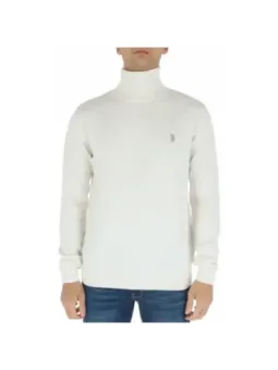 Weißer Rollkragenpullover von US Polo Assn.