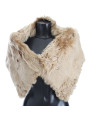 Scarves Elegant Alpaca Fur Shoulder Wrap in Beige 3.210,00 € 8050246188231 | Planet-Deluxe