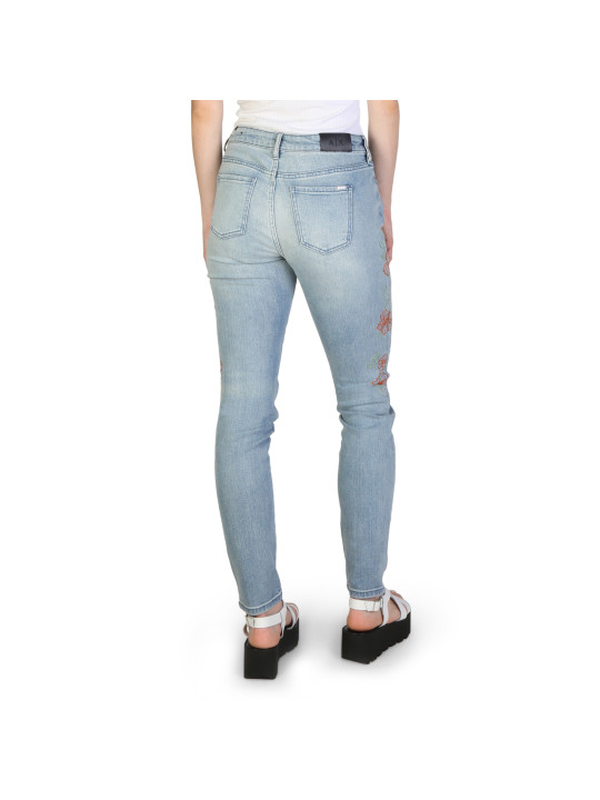 Blaue Armani Exchange Damenjeans lässig