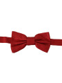Ties & Bowties Elegant Red Silk Tied Bow Tie 200,00 € 8059226496304 | Planet-Deluxe