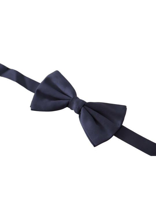 Ties & Bowties Elegant Sapphire Silk Bow Tie 200,00 € 8050249424602 | Planet-Deluxe