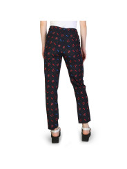 Gemusterte schwarze Armani Exchange Hose