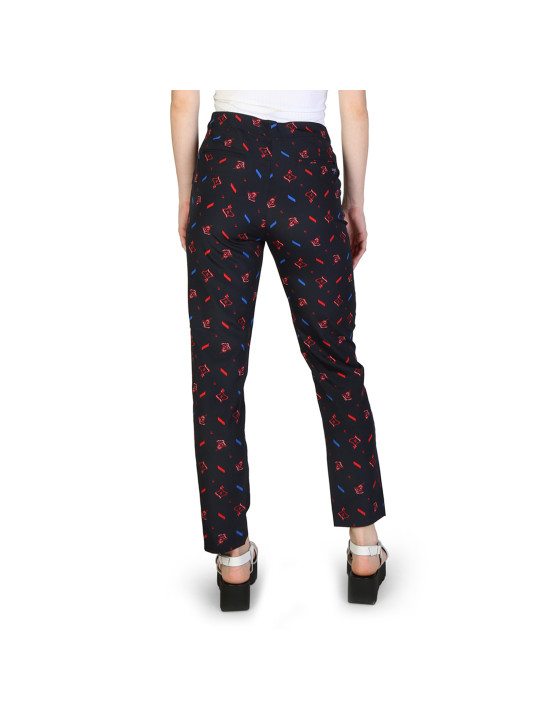 Gemusterte schwarze Armani Exchange Hose