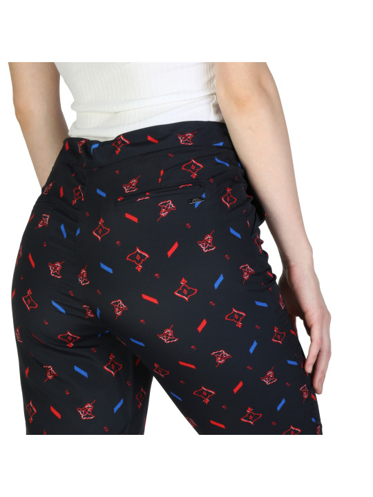Navyblaue gemusterte Armani Exchange-Hose