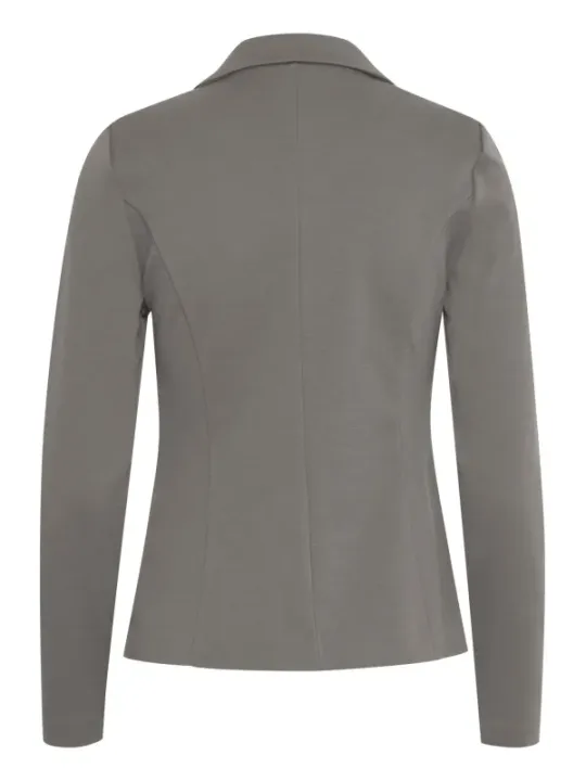 Ichi 470919 Blazer klassischer Wollmantel