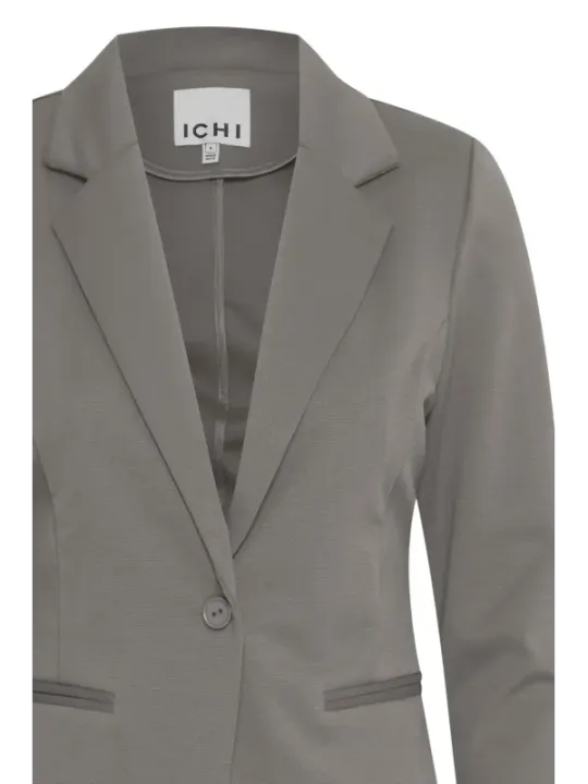 Taupe Ichi Blazer, weibliche Businessmode