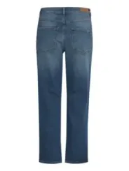 Ichi Medium Wash Straight Leg Jeans
