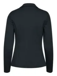 Schwarze Damen Tailored Blazer Jacke