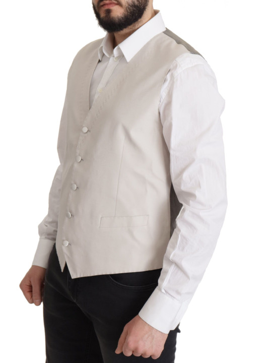 Blazers Elegant Light Gray Silk Blend Suit Jacket Set 3.200,00 € 8052087588676 | Planet-Deluxe