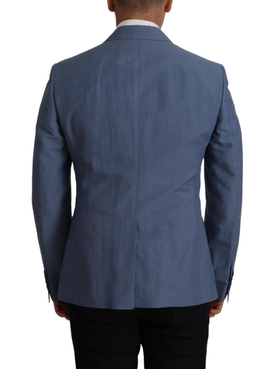 Blazers Elegant Single Breasted Linen Jacket 2.700,00 € 8057155237753 | Planet-Deluxe