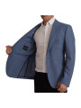 Blazers Elegant Single Breasted Linen Jacket 2.700,00 € 8057155237753 | Planet-Deluxe