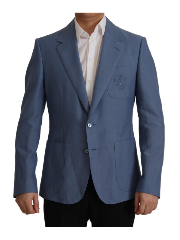 Blazers Elegant Single Breasted Linen Jacket 2.700,00 € 8057155237753 | Planet-Deluxe