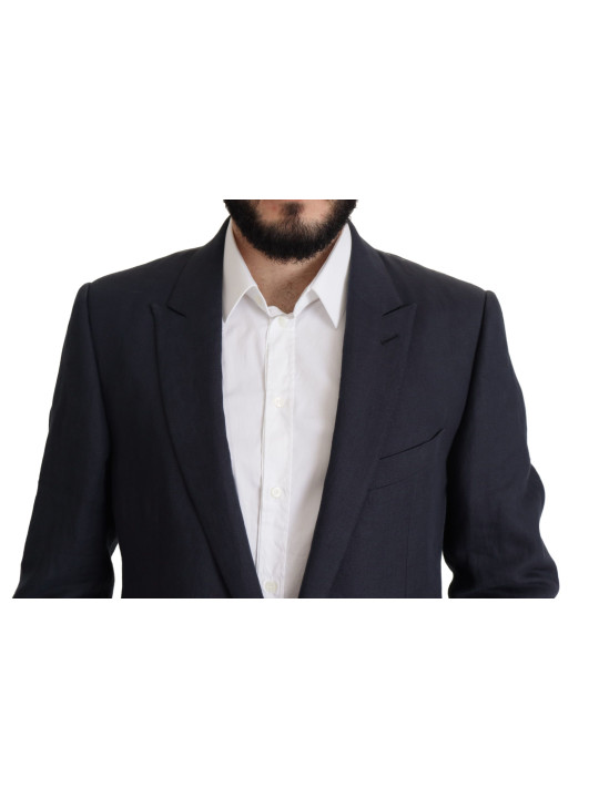 Blazers Elegant Linen Single Breasted Blazer 6.000,00 € 7333413045737 | Planet-Deluxe