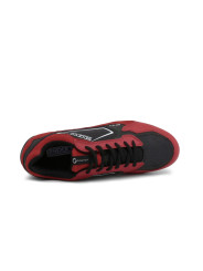 Rote und schwarze Sparco Sportschuhe