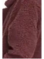 Rote, dicke Fleece-Gewebe-Textur