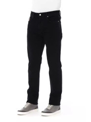 Jeans & Pants Elegant Black Cotton Blend Jeans 200,00 € 2000050833748 | Planet-Deluxe