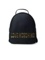 Schwarzer Love Moschino Rucksack aus Lederoptik