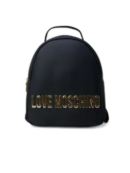 Schwarzer Love Moschino Rucksack aus Lederoptik