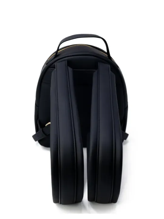 Schwarzer Love Moschino Rucksack hinten