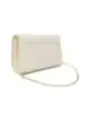 Beiger Love Moschino Leder-Klapptasche