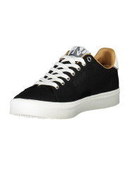 Sneakers Black Lace-Up Sneakers with Contrasting Accents 120,00 € 196249751343 | Planet-Deluxe