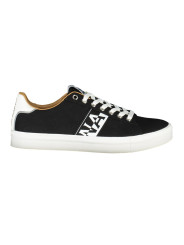 Sneakers Black Lace-Up Sneakers with Contrasting Accents 120,00 € 196249751343 | Planet-Deluxe