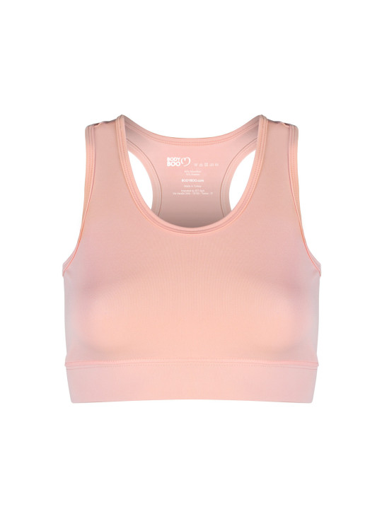Pink rosa Sport-BH mit Racerback-Design
