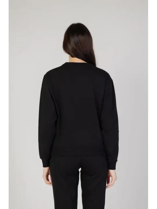 Schwarzer Moschino Damen Pullover Baumwolle