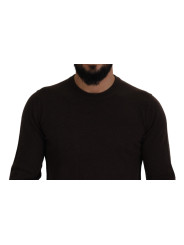 Sweaters Elegant Cashmere Crew Neck Sweater 800,00 € 8054802823826 | Planet-Deluxe