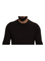 Sweaters Elegant Cashmere Crew Neck Sweater 800,00 € 8054802823826 | Planet-Deluxe