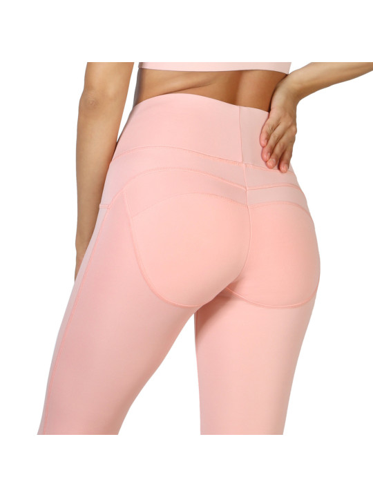 Rosa Leggings, sportlich und bequem