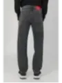 Dunkle Hugo Jeans gerades Bein