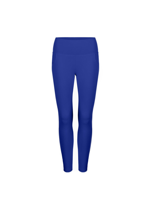 Indigoblaue High-Waist Tapered Leggings