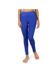 Indigo blaue Bodyboo Leggings mit Taschen
