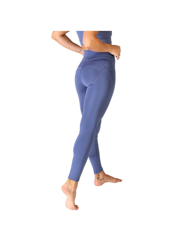 Helle blaue nahtlose Yoga-Leggings Helle blaue nahtlose Yoga-Leggings