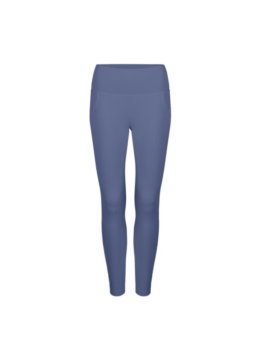 Leichte blaue Leggings mit hoher Taille