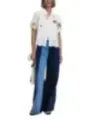 Desigual Jeans und weißes Hemd