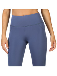 Helle blaue Leggings mit Taschen