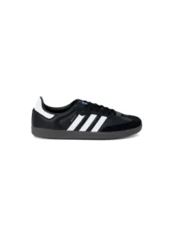 Schwarze Adidas Sneaker mit Streifen
