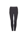 Graue, dicke Lycra-Leggings hochtailliert