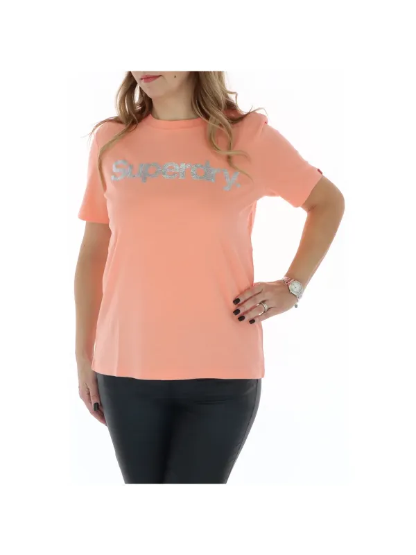 Superdry - Superdry T-Shirt Donna Superdry - Superdry T-Shirt Donna