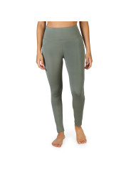 Khaki grüne hoch taillierte Leggings