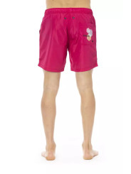 Swimwear Fuchsia Swim Shorts with Side Print Detail 100,00 € 8050593835345 | Planet-Deluxe