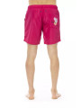 Swimwear Fuchsia Swim Shorts with Side Print Detail 100,00 € 8050593835345 | Planet-Deluxe