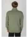 New Balance olivgrüner Half-Zip Pullover
