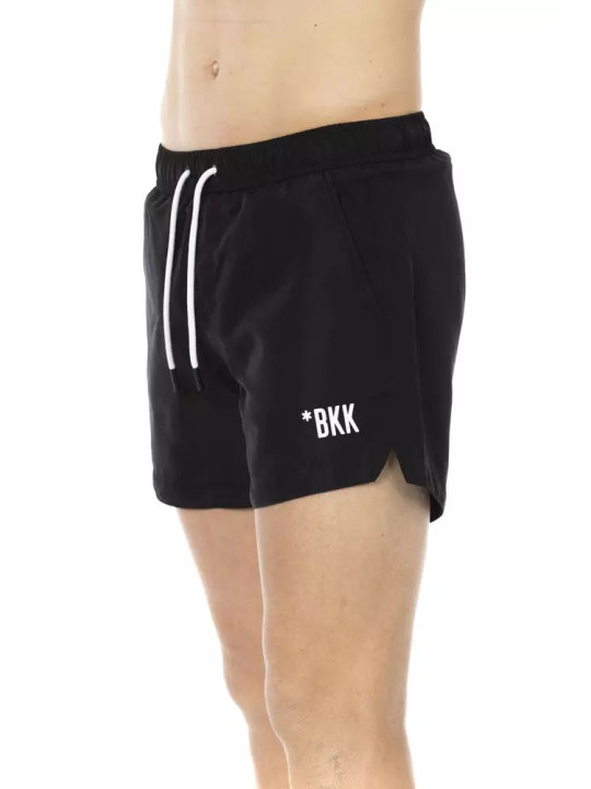 Swimwear Chic Black Swim Shorts with Signature Band 90,00 € 8050593832030 | Planet-Deluxe